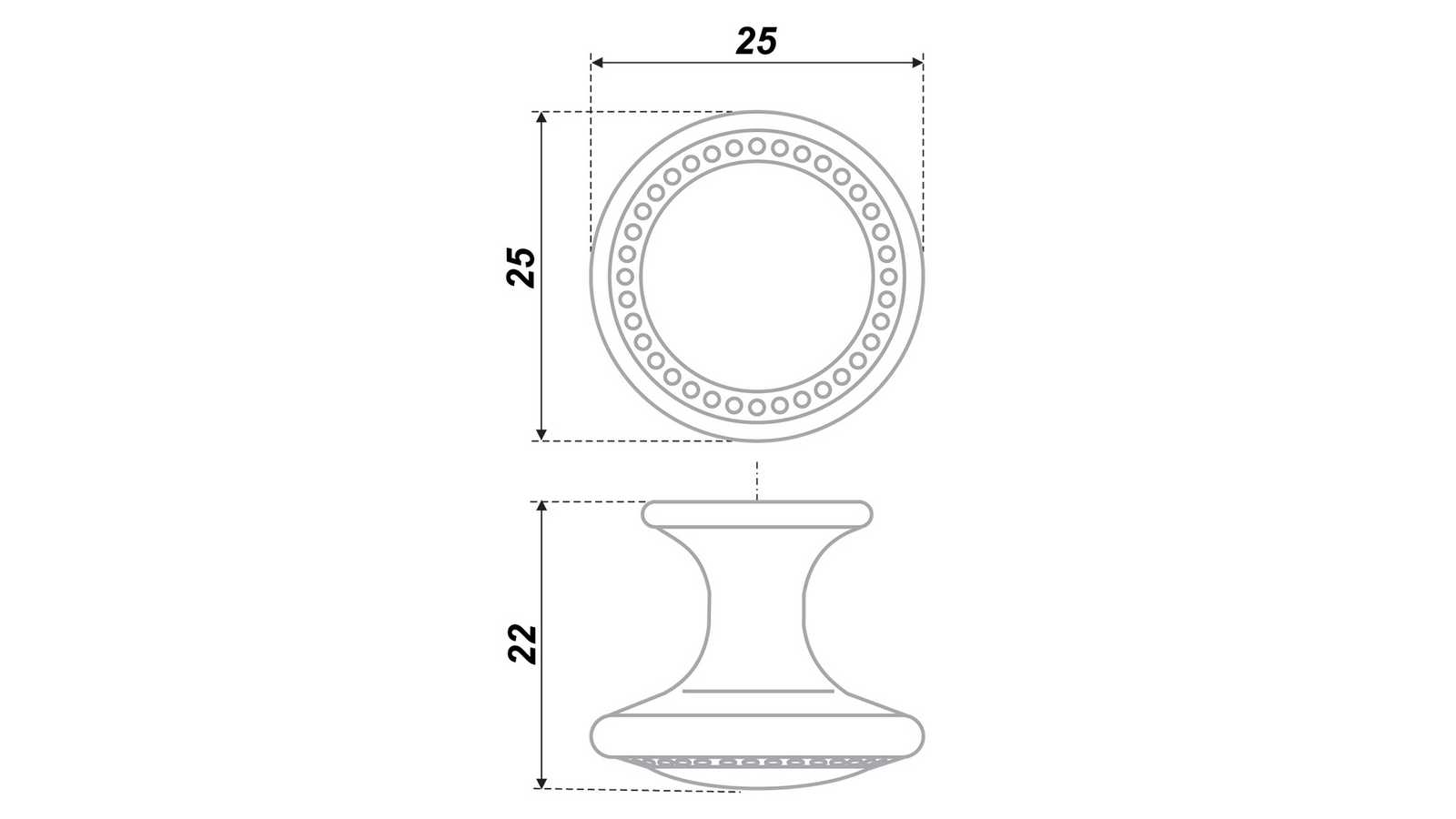 Ручка-кнопка RC053