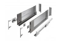 AxisPro со стеклянными боковинами, высокий (Н-167), антрацит