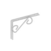 Кронштейн декоративный, прямой? 150x100мм, белый