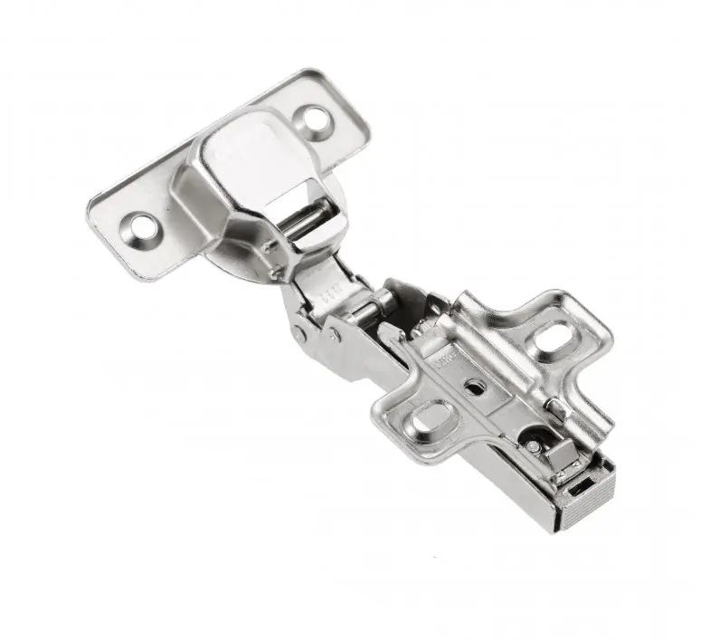 Петля ПОЛУнакладная без пружины GTV, с ответной планкой