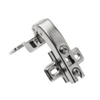 Петля накладная без пружины +90 GTV, с ответной планкой