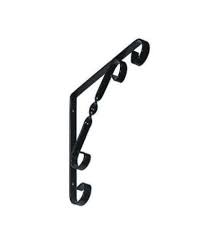 Кронштейн декоративный, 250х250мм,черный