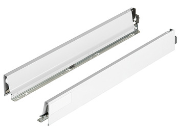 Боковина ANTARO высота N, НД=500 мм, левая, Белый шелк (КОМПЛЕКТ)