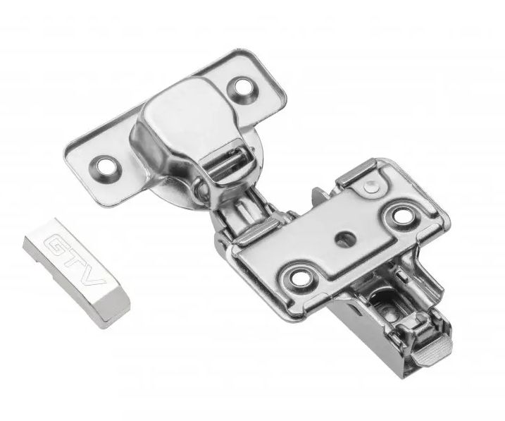 Петля  ВНУТРЕННЯЯ GTV SOLID PLUS (3D рег. с загл. на плечо), с доводчиком, с ответной планкой