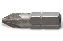 Бита PZ2  25 mm, сталь S2, 10 шт., пластиковая коробка