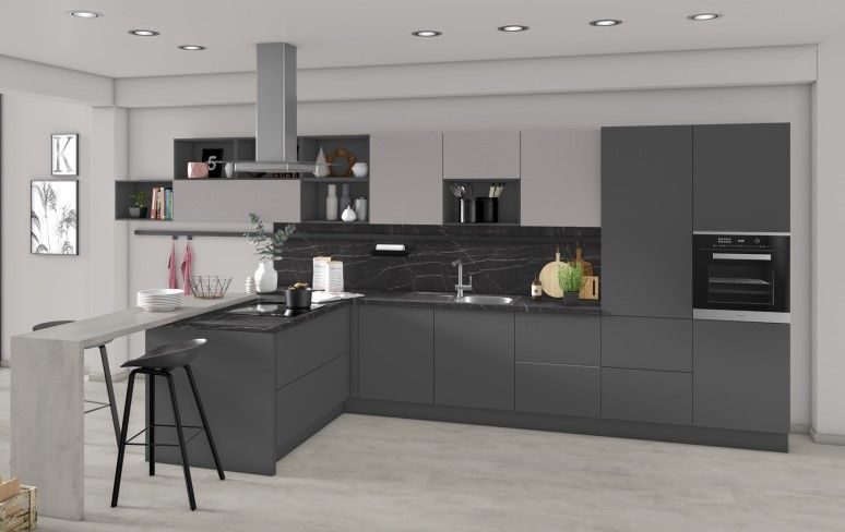 FS206 S1 Камень Пьетра Гриджиа черный