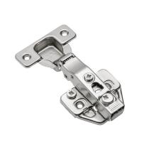 Петля  накладная GTV SOLID PLUS (3D рег. с загл. на плечо), с доводчиком, с ответной планкой