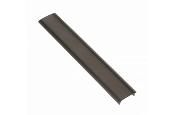 Крышка (рассеиватель) для алюминиевого профиля GLAX , черная L-2м