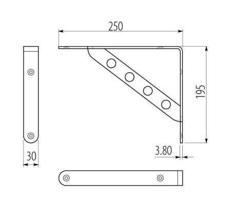 Полкодержатель Alpha-Line