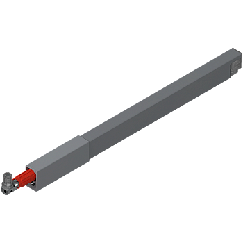 Продольный релинг ANTARO, НД= 550 мм, левый, Серый орион