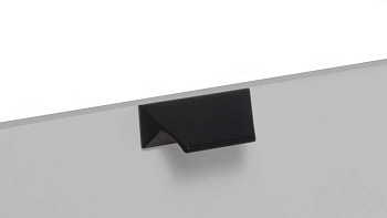 RS157BL.3/32    Ручка RICK, 32/50мм, черный мат