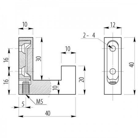 Крючок-вешалка К2201
