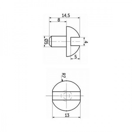 Стеклодержатель "грибок"
