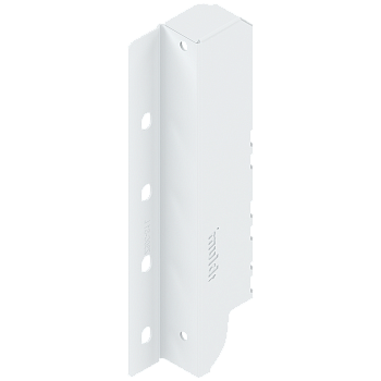 Держатель задней стенки ANTARO, высота C (192 мм), правый, Белый шелк 