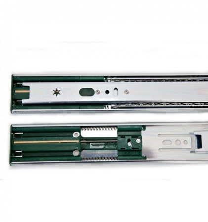 Комплект шариковых направляющих, полного выдвижения GTV с доводчиком VERSALITE  PLUS