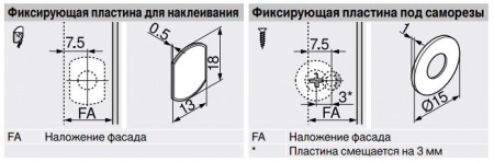 Фиксирующая пластина для TIP-ON