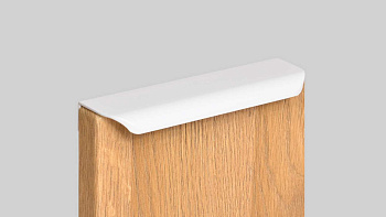 RT110W.1/128/150    Ручка торцевая MONTE, 150мм, белый