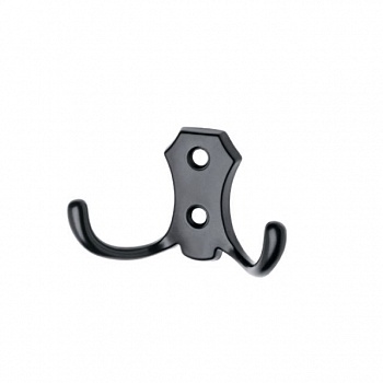 Крючок-вешалка     WP-89 малый простой, (К24В), черный