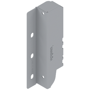 Держатель задней стенки ANTARO, высота B (160 мм), правый, Серый металлик