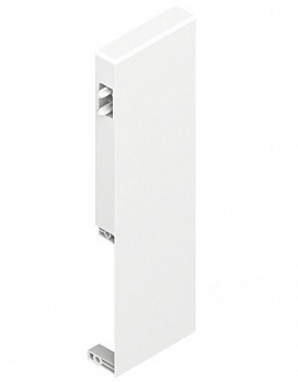 Держатель фасада внутреннего ящика ANTARO,высота D, правый, Белый шелк