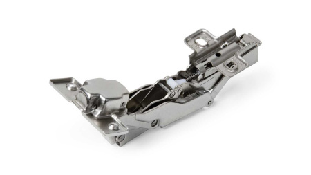 Петля  +155 EVO FLEX BOYARD с доводчиком, с нулевым вхождением, с монт.планкой