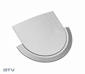 Заглушка для врезного профиля GLAX