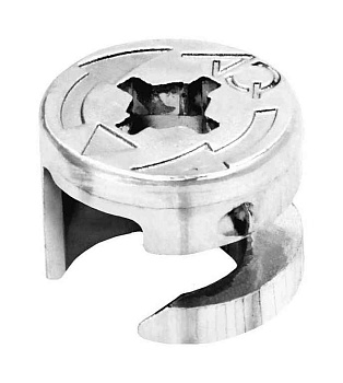 Эксцентриковая стяжка AQ X-CENTRIC  15 стальной H=13 мм для ДСП 18 мм