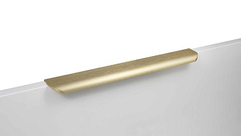 RT110BSG.1/224/300    Ручка торцевая MONTE, 300мм, брашированное cатиновое золото
