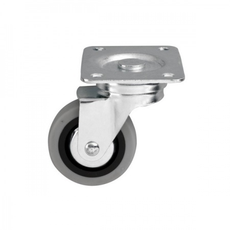 Опора колесная, резиновая с площадкой