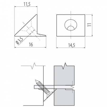 Стабилизатор дна и задней стенки