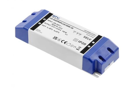 Трансформатор электронный GTV PRO+, для светодиодных ламп 12V, с защитой от КЗ и перегрузки