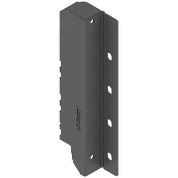 Держатель задней стенки ANTARO, высота C (192 мм), левый, Серый  орион