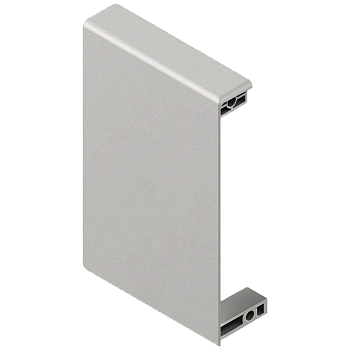 Держатель фасада внутреннего ящика ANTARO,высота M, левый, Серый металлик