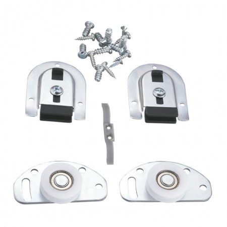 Комплект роликов на одну дверь FAST50, нагрузка до 50 кг 