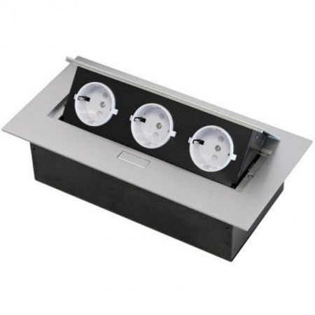 Блок розеток встраеваемый для офиса