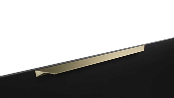 RS157BSG.3/512    Ручка RICK, 512/597мм, брашированное cатиновое золото