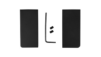 RZ051.04BL    Заглушки закрытые GOLA BALANCE, матовый черный