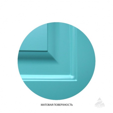 Фасад глухой, матовая поверхность