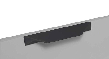 RS157BL.3/96    Ручка RICK, 96/147мм, черный мат