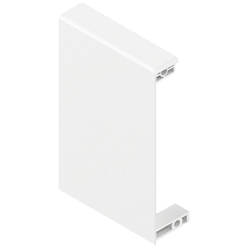 Держатель фасада внутреннего ящика ANTARO,высота M, левый, Белый шелк