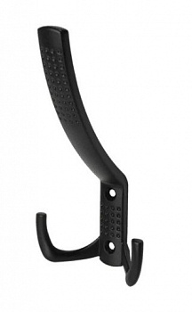 Крючок-вешалка  WP-1104 большой с перфорацией, (К23А), черный