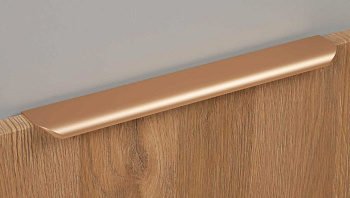 RT110SG.1/224/300    Ручка торцевая MONTE, 300мм, cатиновое золото