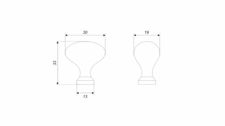 Ручка-кнопка FUTUR