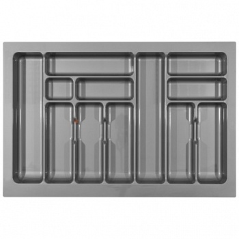 Вкладыш для столовых приборов Comfort 80 (730х430мм), серый металлик
