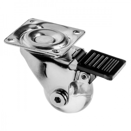 Опора колесная Ф35мм BRAZYLIA, силиконовая