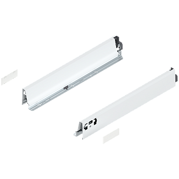 Боковина ANTARO высота N, НД=450 мм, левая, Белый шелк (КОМПЛЕКТ)