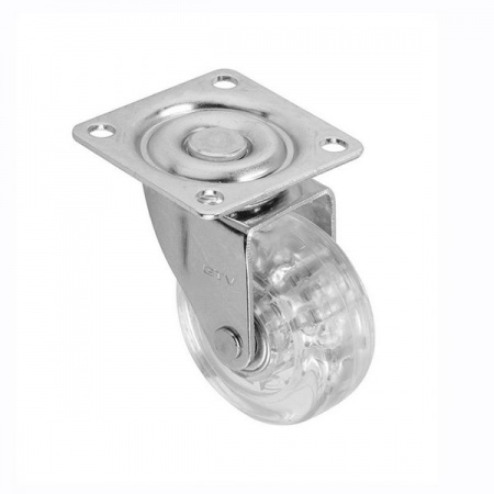 Опора колесная, Ф50мм силиконовая 