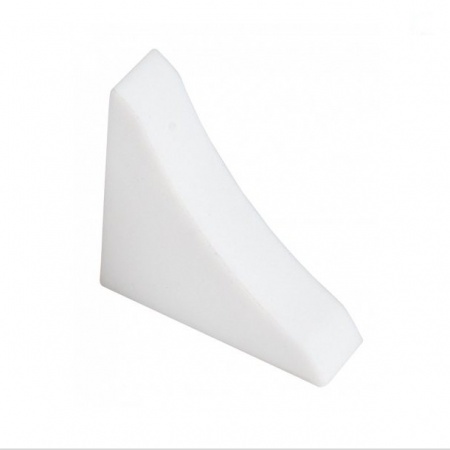 Заглушка плинтуса пристенного, белая №50