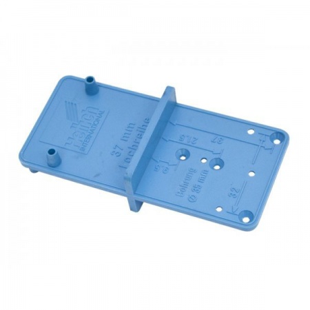 Разметочный шаблон MultiBlue, для петель, монтажных планок и эксцентриков