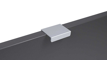 RT809SC.1/32    Ручка торцевая RAY 2.0, 32мм, сатиновый хром